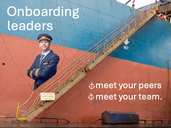 Onboarding managers in leadership functions